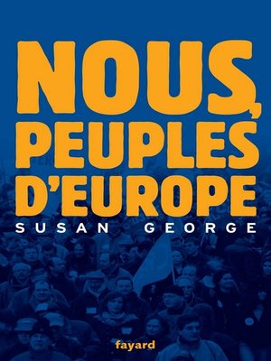 cover image of Nous, peuples d'Europe